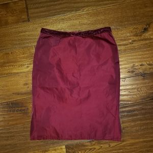 Beautiful Yves Saint Laurent Silk Skirt - image 1